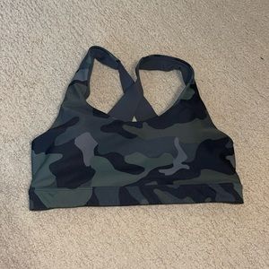 Old Navy power soft camo sports bra